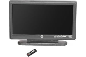 IHONYI TJW Dollhouse Miniature, 1/12 Miniature TV Television with Remote Doll House Furniture Accessory