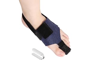 YiYame raddrizza dita piedi dita a martello correttore per dito rotto Punta storta Alluci piegati dito sovrapposto Allevia il dolore alle dita dei piedi tutore dito a martello piede, S