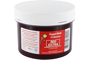 SUGARFLAIR COLOURS Sugarflair Max Concentrate Paste Colour - Red Extra 400g