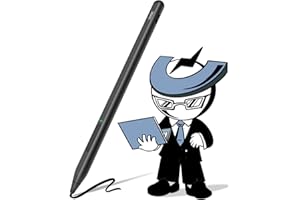 Uogic Pen for Microsoft Surface, USB-C Charging, 4096 Pressure Sensitivity, Tilt & Palm Rejection, Slim & Lightweight, Quick Charge, Flex & Soft HB Tip, for Surface Pro/Go/Book/Studio/Laptop