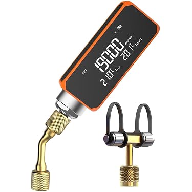 EBTOOLS Koelmiddel Vulslang Voor R600a En R134A – Universele Manometerslang -30 Tot 250 PSI, Voor Airco En Koelsystemen
