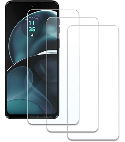 Verre Trempé Protection Écran Pour Motorola Moto G55 5G [3 Pièces] - Anti-Rayures 9H - Installation Facile Sans Bulles