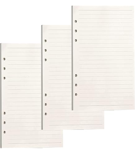 Recharge 100 Feuilles (200 Pages) A5 2 Trous Dotted Bullet Journal – Papier 120g Fontaine Friendly