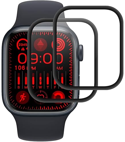 2 Panzerglas Schutzfolien Für Fitbit Charge 6 - 9H Härte, Kratzfest & Blasenfrei