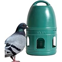 Produktbild von SEWOART Taubentränke 6,5L - Automatischer Vogelfutterspender Für Außenbereich