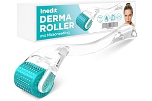NEDIT Dermaroler - Microneedling- (192 ECHTE NADELN) - Professionelles Microneedling für Gesicht und Haare - Effektivste Pflege für Männer und Frauen - NEUES DESIGN AUS GUTE QUALITÄT