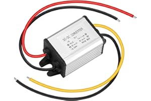 Xdingjiala DC 12V/24V to 9V Buck Converter Module IP67 Waterproof DC 11-30V to 9V 3A 27W MAX Power Transformer Step-down Converter for Robotics,Motor, Automotive,LED,etc