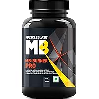 MuscleBlaze MB-Burner PRO, L- Carnitine, Garcinia Cambogia, Caffeine, Green Tea, Green Coffee Bean, Coleus Forskohlii…