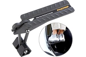 PHATRIP Auto Türstufe Klappbare Autotür Pedal Klappleiter für Autos Unkompliziert aufs Dach Zu Kommen Universal Doorstep Passt die Fahrzeug mit Den U Türfallen SUV, Jeep, RV