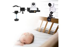 Nicoone Support pour Moniteur de Caméra Universel pour Bébé, Support pour Moniteur De Bébé, Rotatif à 360 Degrés, Stabilisateur,Compatible avec La Plupart des Moniteurs De Bébé