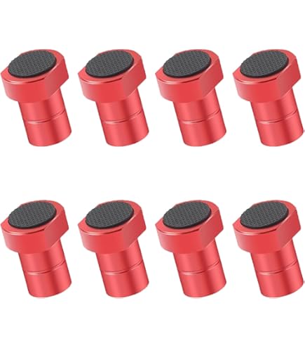 Morsetti Da Banco 6 Pezzi - Per Fori 20 Mm, In Lega Alluminio Rosso, Per Lavorazione Legno - Foto 14