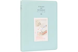 Anter 128 Tasche Mini Album fotografico Compatibile con Fujifilm Instax Mini 11 8 8+ 9 7s 25 26 50s 70 90 Fotocamera istantanea e targhetta nome