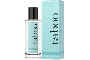 GENERICO Profumo per uomo Taboo Epicurien - Profumi seducenti ai feromoni da uomo che attirano le donne, Colonia di profumi ai feromoni, attirano le donne, 50 ML
