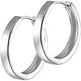 Silber Creolen 925 Für Damen - Elegante Ohrringe In 30/40/60mm