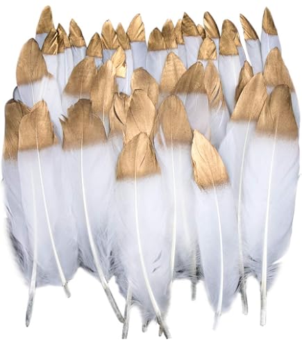 30 Plumes De Paon Naturelles Blanc - 28-32cm - Pour Artisanat, Costumes, Déco - MWOOT