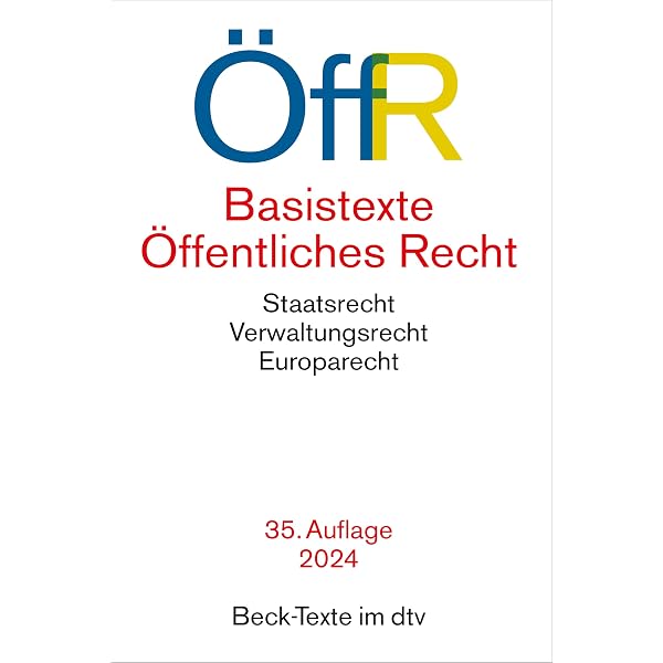 Staatsrecht I: Staatsorganisationsrecht - Materielles Recht