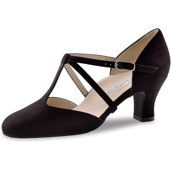 Scarpa Da Ballo In Pelle Scamosciata Jessie Werner Kern – 4,3 Cm | Move Dance