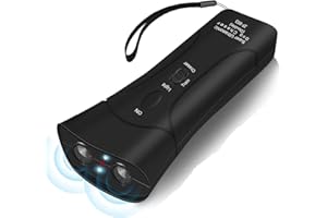 YurDoca Dog Barking Control Device，Anti Barking Device Ultrasonic Dog Barking Deterrent with Training/Deterrent Modes