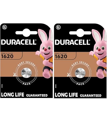 Lot De 40 Piles Bouton CR1620 - Lithium 3V - Emballage Sécurité Enfants - Pour Montres, Télécommandes, Appareils électroniques - 3