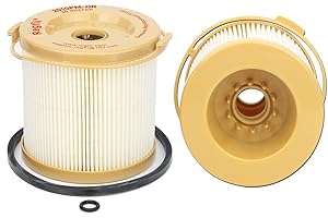 REGFIL Racor 2010PM-OR Fuel Water Seperator 500FG Filter/500FH Filter FS20103 Racor 2010PM 2010TM-OR Fuel Filter Element For 500 Marine(1 Pack)