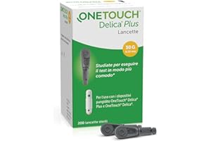 Lifescan Italy Lancette Pungidito Onetouch Delica Plus 200 Pezzi