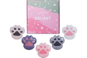 Kizozo Scaldamani Riutilizzabile 5PCS, Tascabile e Portatile, Gel da Piegare, Cuscinetto Riscaldante per Viaggio, Regalo per Bambini Donne Uomo