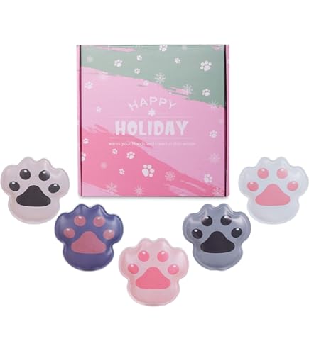 Scaldamani Riutilizzabili MIJOMA - 8 Pezzi Con Stampi Divertenti Per Bambini E Adulti - Foto 6