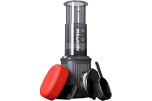 AeroPress 10R11 Go, plastik, 8 ounces, Grau