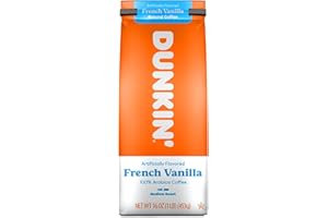 Dunkin' Donuts French Vanilla Ground Coffee, 453 g