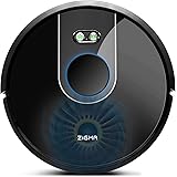 Zigma Robot Aspirador, Navegación Láser, Captura Alérgeno, Fuerte Succión, Barre, Friega, App Control con Múltiple Mapas, Lim