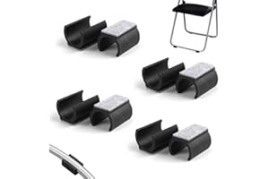 ISSIMOBER 8 feltrini per sedia, 24 – 25 mm, per sedie a scovaccio, con perni e feltro per sedie canovacci, proteggono i pavimenti in legno