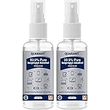 QUARANT 99.9% Pure Isopropyl Alcohol (IPA) for Rubbing or Cleaning Electronics & More, 100ml Spray Bottle (Pack of 2): 