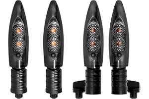 HDBUBALUS 4 unids motocicleta delantera trasera señal de giro LED indicador de luz para BMW F650GS F700GS F800G F800R F800S F800ST HP2 Sport K1200R K1300R R1200GS R1200R