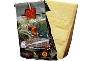 CONSORZIO VACCHE ROSSE Parmigiano Reggiano DOP "Vacche Rosse" 40 meses kg.1. Producido directamente por el Consorcio Vecche Rosse (Etiqueta Roja)