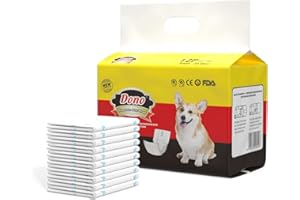 Dono Couches jetables pour Chien pour Chien, y Compris indicateur d'humidité des Couches Super absorbantes (S 12count(12"-19"))