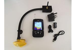 LUCKY / TMC Universal Wireless Colour Fish finder with Bait Boat attachment Sensor with a range of 150 metres.