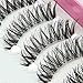 10 Pairs Soft Natural Cross Handmade Eye Lashes Makeup Extension False Eyelashes