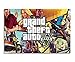 Produktbild Grand Theft Auto V 9 Wandbild 120x80cm XXL Bilder und Kunstdrucke auf Leinwand