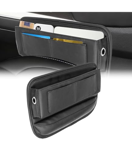Boite Accoudoir Voiture Central Accoudoir Central Voiture Universel - Noir, Avec Rangement Et Couvercle Coulissant - Réglable En Hauteur, Facile à Installer Bracciolo Fiat 500l