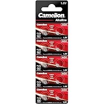 Knopfzelle SR43 Batterie Für Uhren - Silberoxid Hochleistungs-Batterie Passt Für V386, V12 GS Und Mehr