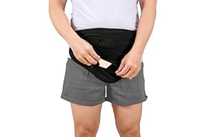 QCZJ Stoma gürtel stomabeutel stomagürtel zur sicheren Fixierung des Stomabeutels Tasche für Stoma einfacher Zugang zum Stoma Ostomy Belt Ostomie Support Gürtel (L)