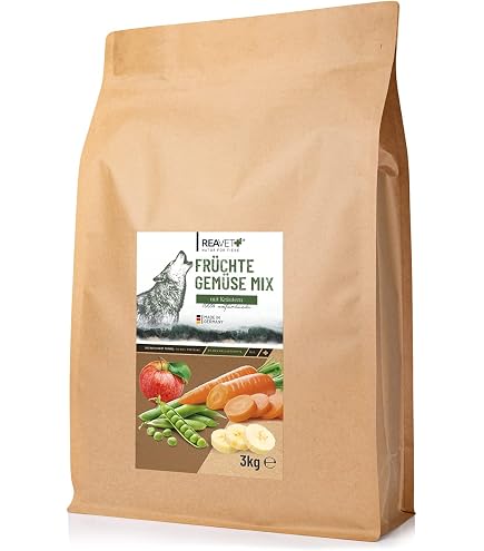Lunderland Gemüsemix Barfgemüse Hund Natürlicher Gemüsemix Glutenfrei Getreidefrei Getrocknetes Gemüse