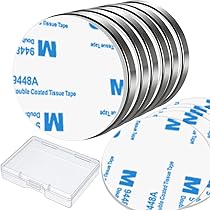 Disco Magnetico Al Neodimio, Autoadesivo 8 Mm X 0,75 Mm - Foto 7