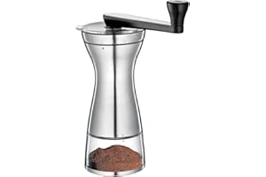Zassenhaus 41156 Moulin à café, Acier AFFE/Acryl, Argent, 9 x 12 x 16 cm