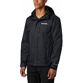 Columbia Pouring Adventure 2 Jacket Men's Rain Jacket, Black, S
