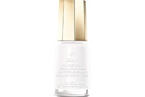 MAVALA - Mini Colors Izmir 47 5 ml, Esmalte de Uñas Pequeño, Color Blanco, Minimiza la Evaporación, Formulados con Ingredientes Seleccionados, Práctico para Llevar