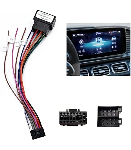 Tomzz Audio 7008-002 Cable Adaptador De Radio Compatible Con Citroen A Partir De 2004 Peugeot A Partir De 2005 Adaptador De Antena Quadlock A ISO Con Alimentación Fantasma Fakra A DIN