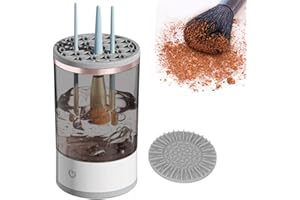 Kelsin Pulitore Pennelli Trucco Elettrico Pulizia Efficiente Pulisci Pennelli Make Up Nessun Danno Alle Spazzole Pulisce Più Spazzole Contemporaneamente