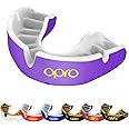 OPRO Gold Level Mouthguard, Adults and Kids Sports Mouth Guard, Featuring Revolutionary Fitting Technology for Boxing, Lacrosse, MMA, Martial Arts, Hockey, and All Contact Sports