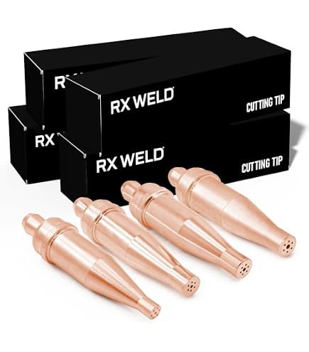 Hot Max 24089 Victor Style Rosebud Heating Tip – #8, Oxy-Acetylene, Heavy Duty, For Loosening Bolts, Bending Metal, Preheating